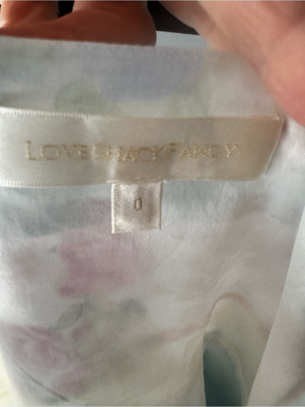 LoveShackFancy Imata Silk Mini Dress in Rainbow - Picture 3 of 8
